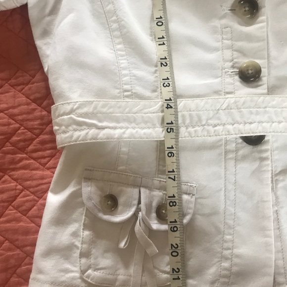 Ann Taylor White Jacket 10P - New - Picture 6 of 6